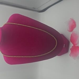 Christian Dior Elegant Gold Plated Rope Women's Chain Necklace (EUC)✨️